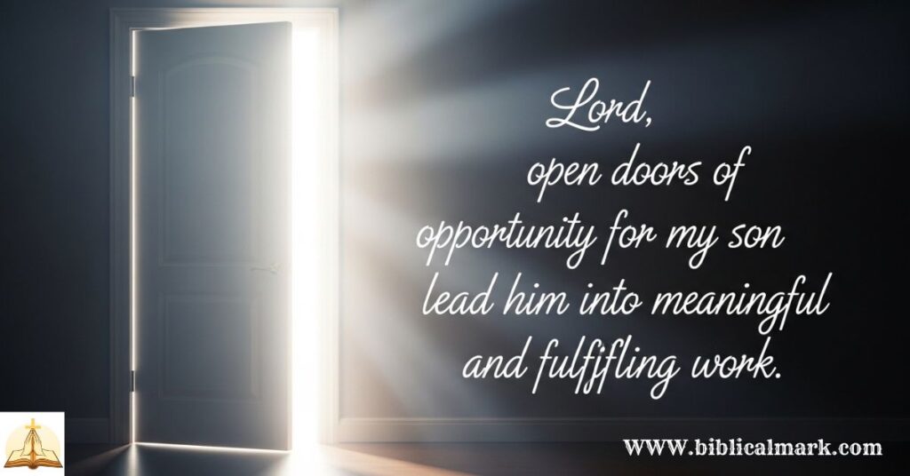 30+ Powerful Prayer for My Son to Get a Job 1
