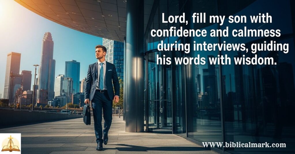 30+ Powerful Prayer for My Son to Get a Job 3