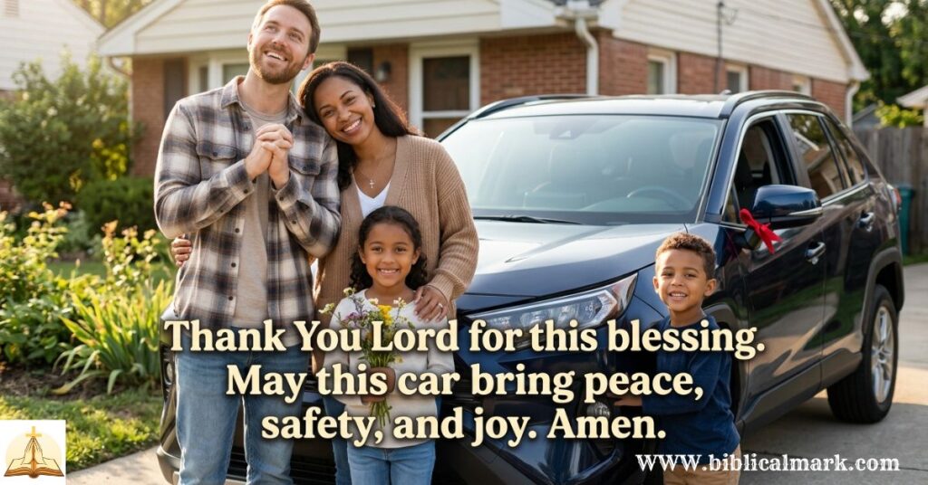 30+ Bible Verse for Blessing a New Car 2
