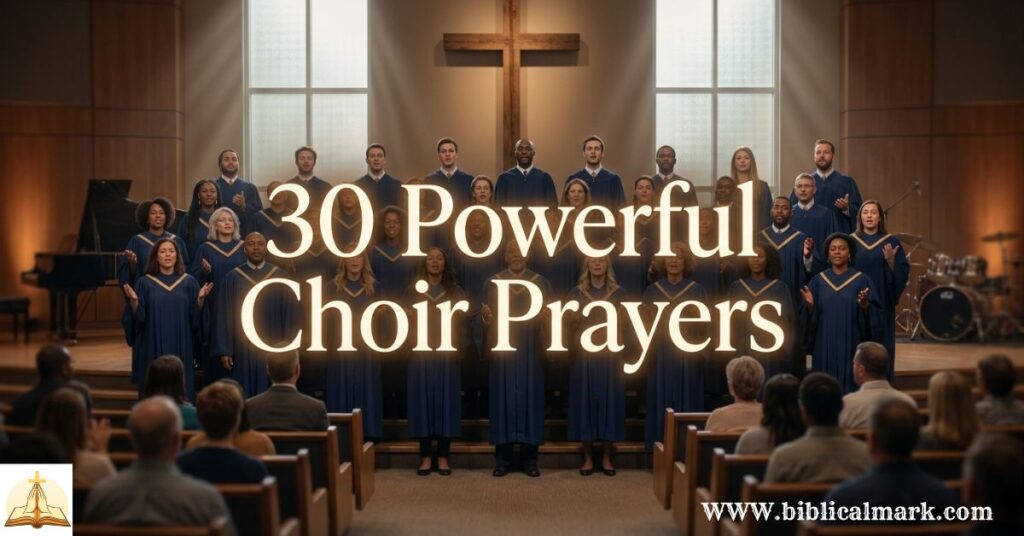 30 Powerful Choir Prayers