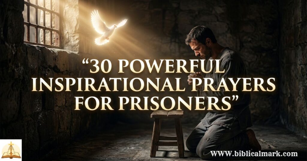 30 Powerful Inspirational Prayers for Prisoners