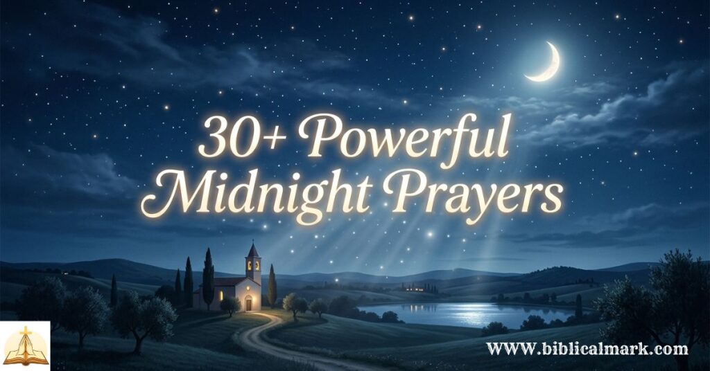 30+ Powerful Midnight Prayers for Strength, Peace
