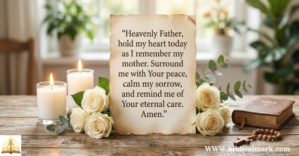 30 Powerful Mother Death Anniversary Prayer 2