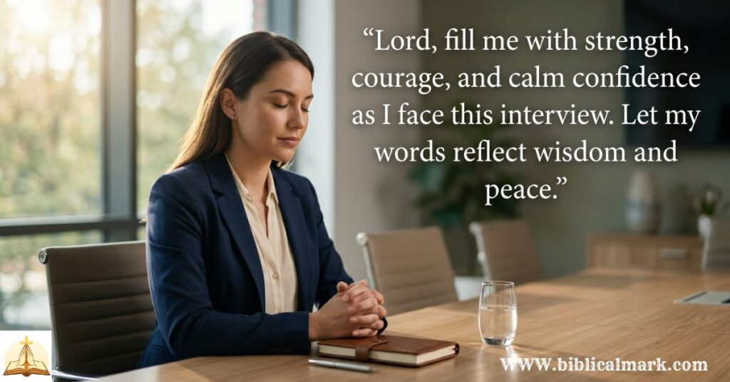 30 Powerful Prayer Before Interview 1