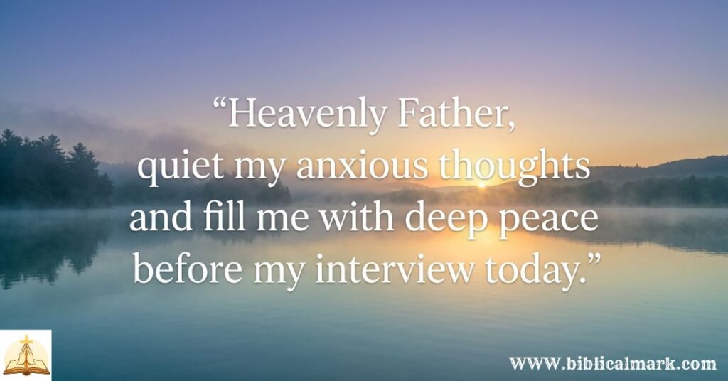 30 Powerful Prayer Before Interview 3