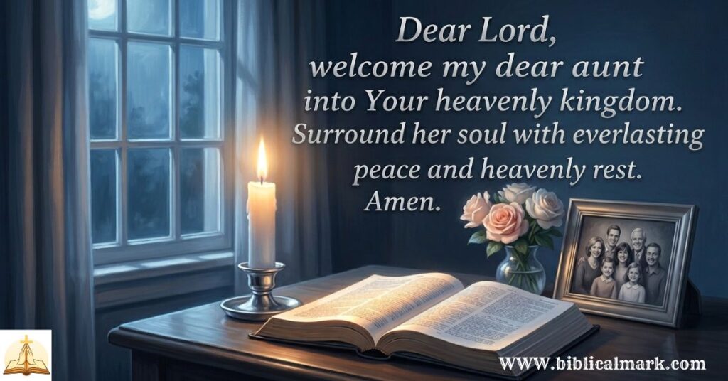 30 Powerful Prayer for Aunt Who Passed Away 1