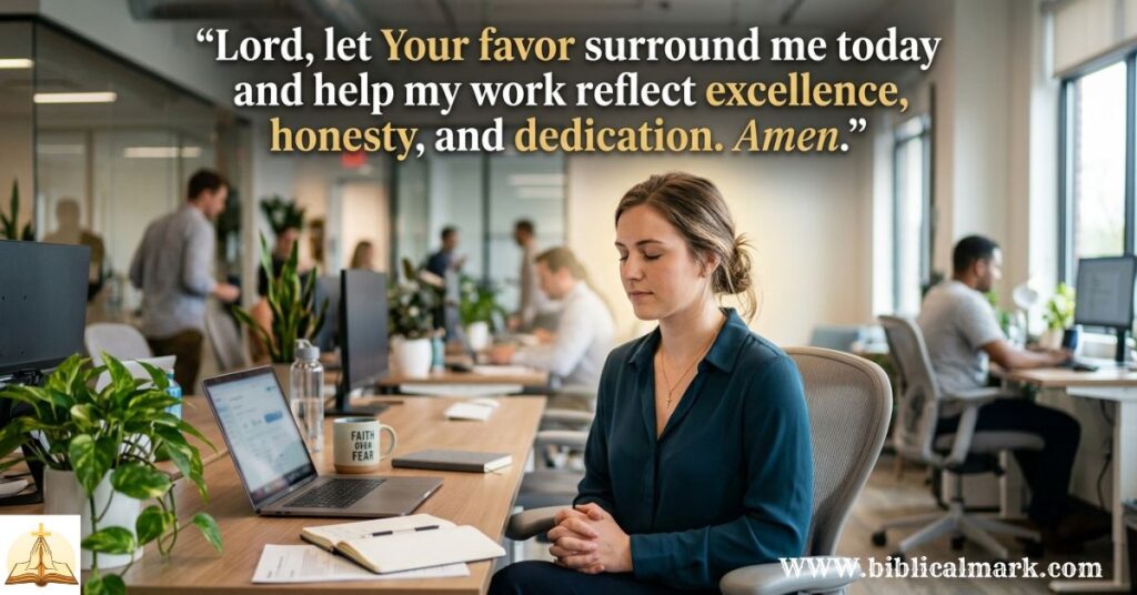 30+ Powerful Prayer for Favor at Work 1