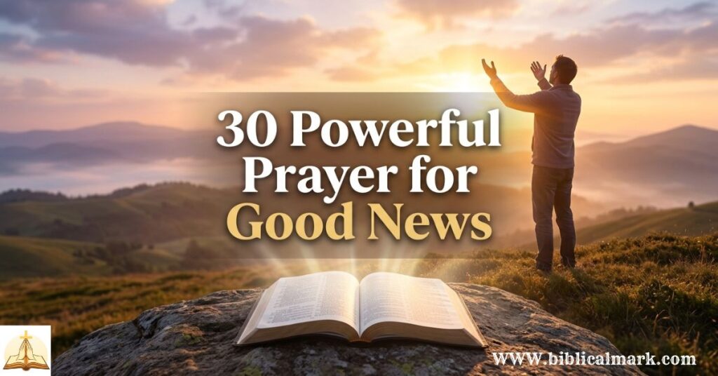 30 Powerful Prayer for Good News