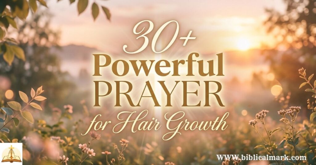 30+ Powerful Prayer for Hair Growth