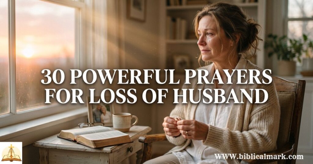 30 Powerful Prayer for Loss of Husband