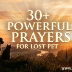 30+ Powerful Prayer for Lost Pet