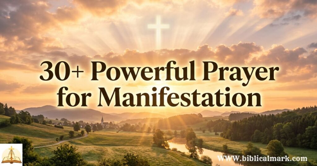 30+ Powerful Prayer for Manifestation