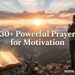 30+ Powerful Prayer for Motivation