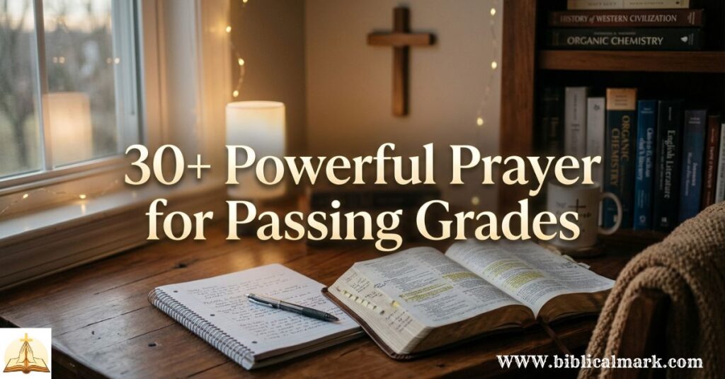 30+ Powerful Prayer for Passing Grades