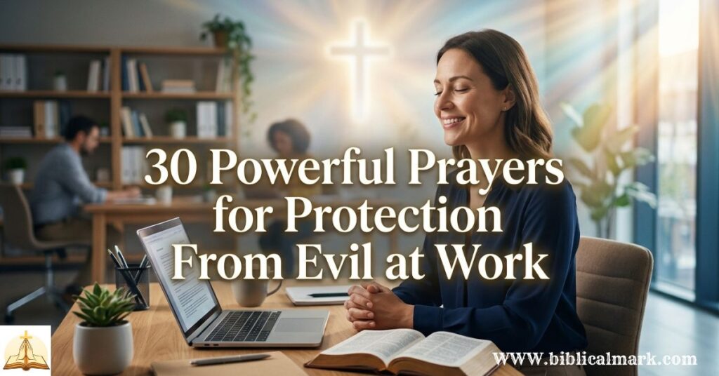 30 Powerful Prayer for Protection From Evil at Work