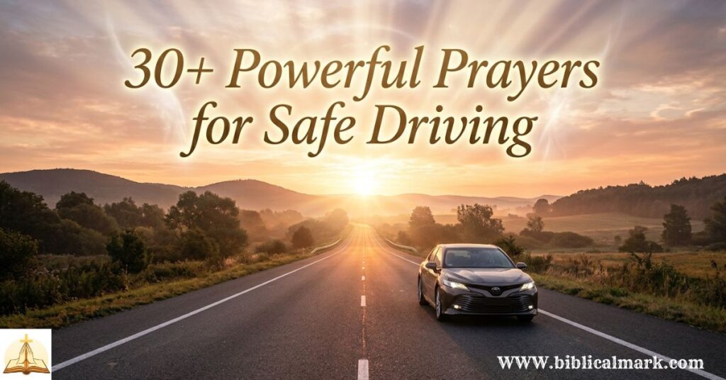 30+ Powerful Prayer for Safe Driving