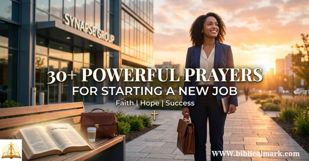 30+ Powerful Prayer for Starting a New Job