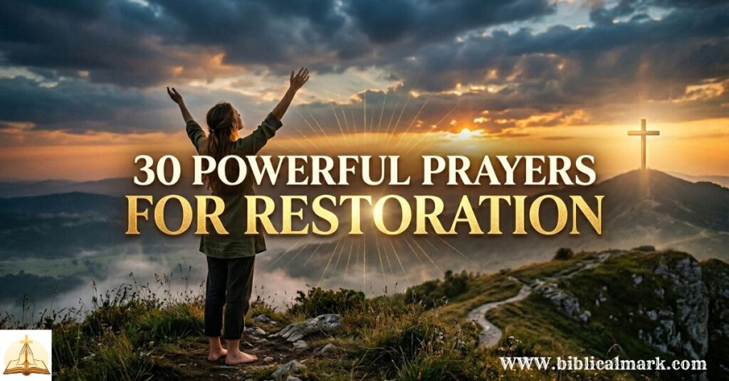 30 Powerful Prayers for Restoration