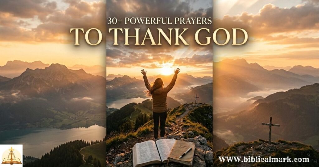 30+ Powerful Prayers to Thank God