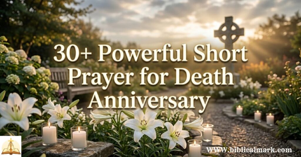 30+ Powerful Short Prayer for Death Anniversary