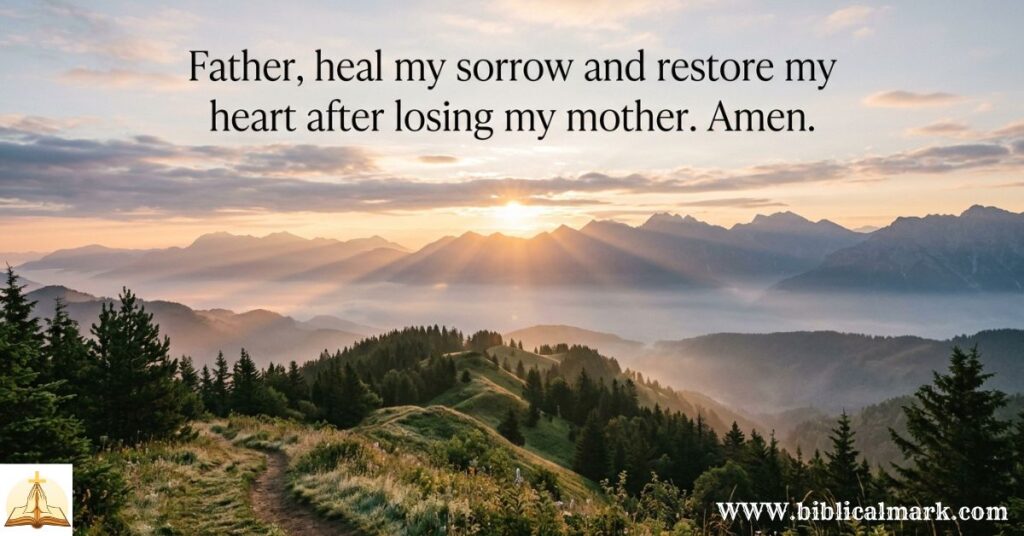 30+ Powerful Short Prayer for Loss of Mother 3