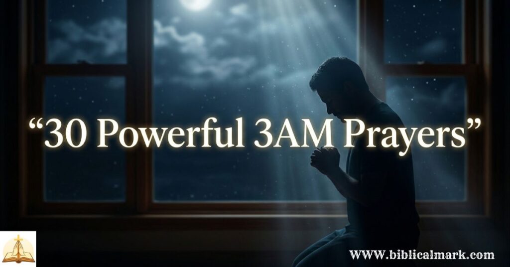 30 Powerful 3AM Prayers