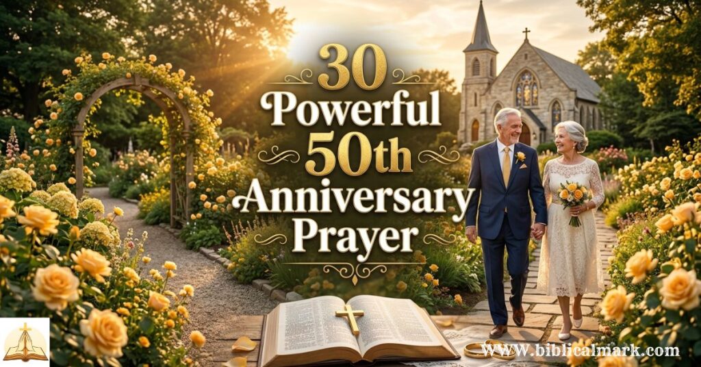 30 Powerful 50th Anniversary Prayer