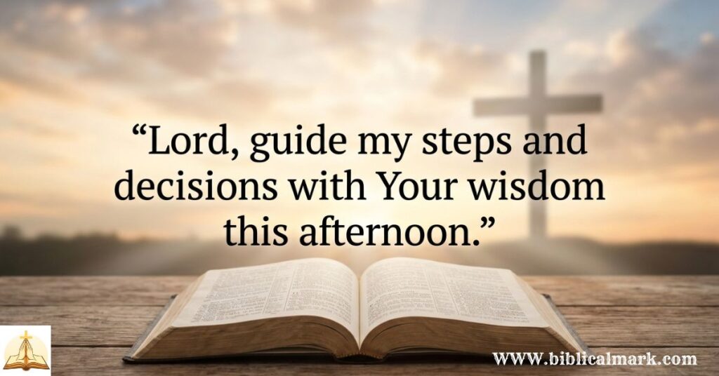 30 Powerful Afternoon Prayers and Blessings 1