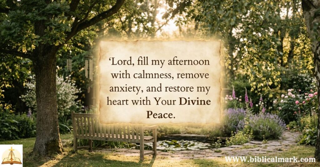 30 Powerful Afternoon Prayers and Blessings 3