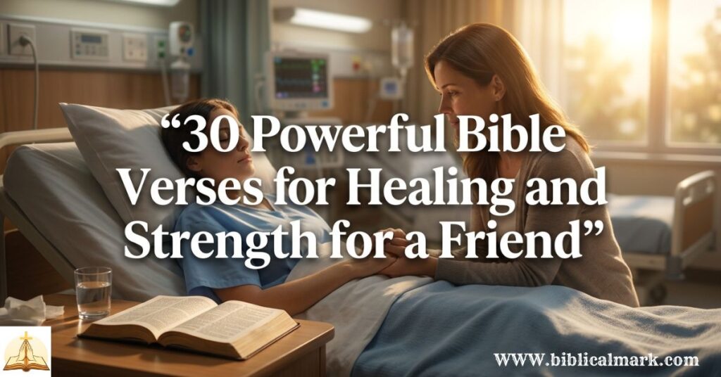 30 Powerful Bible Verses for Healing and Strength for a Friend