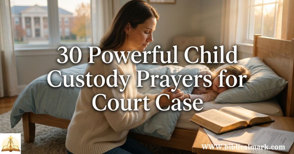 30 Powerful Child Custody Prayer for Court Case