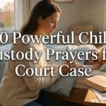 30 Powerful Child Custody Prayer for Court Case