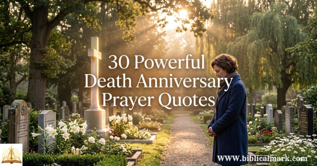 30 Powerful Death Anniversary Prayer Quotes