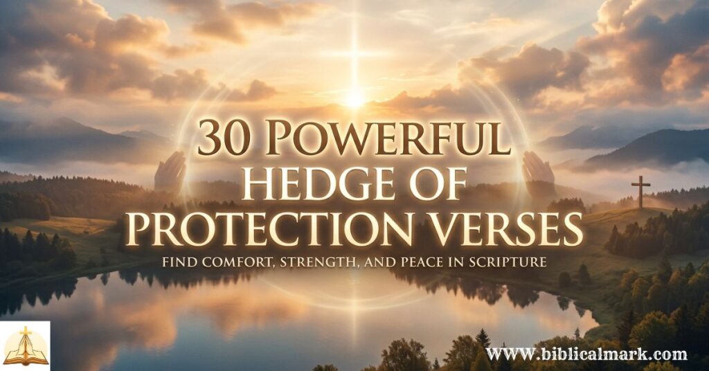 30 Powerful Hedge of Protection Verse