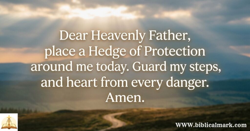 30 Powerful Hedge of Protection Verse 3
