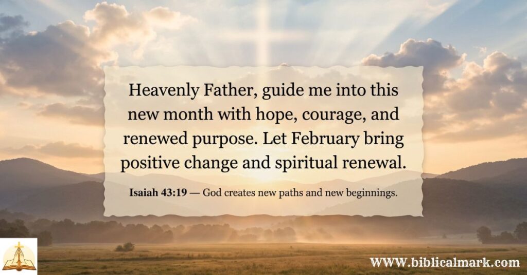 30 Powerful Prayer February Blessings 3