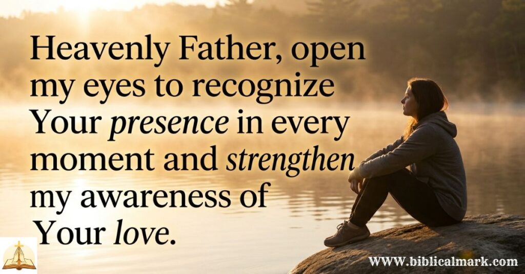 30 Powerful Prayer Points for God's Presence with Scriptures 3