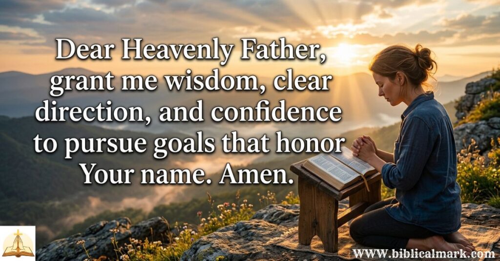 30 Powerful Prayer for Achieving Goals 1