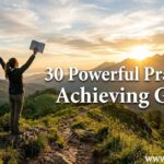 30 Powerful Prayer for Achieving Goals