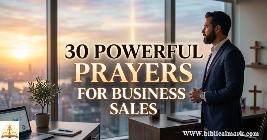 30 Powerful Prayer for Business Sales