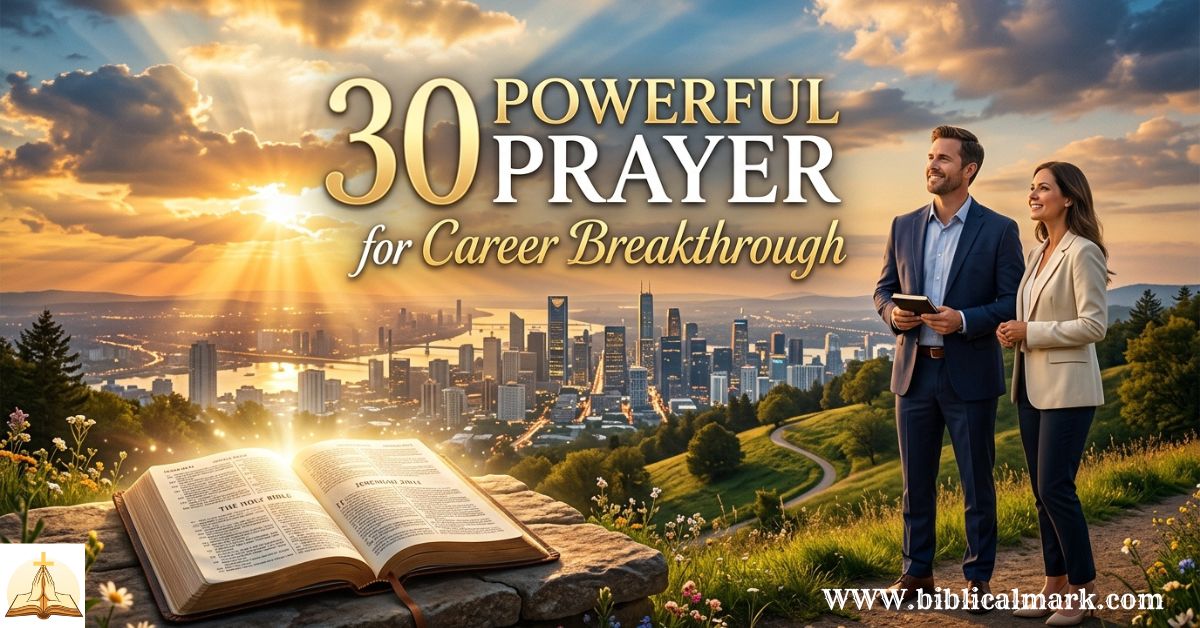 30 Powerful Prayer for Career Breakthrough