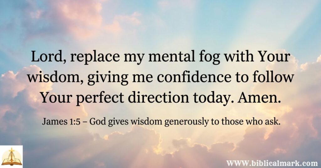 30 Powerful Prayer for Confusion 1