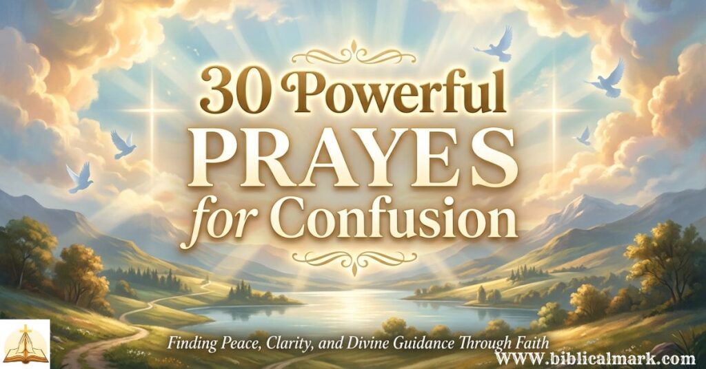 30 Powerful Prayer for Confusion