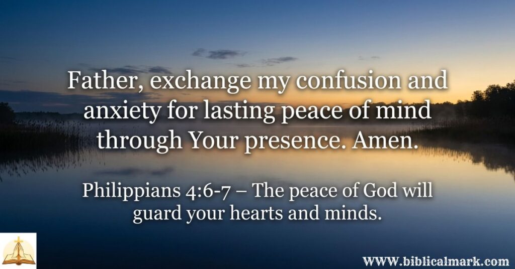 30 Powerful Prayer for Confusion 2