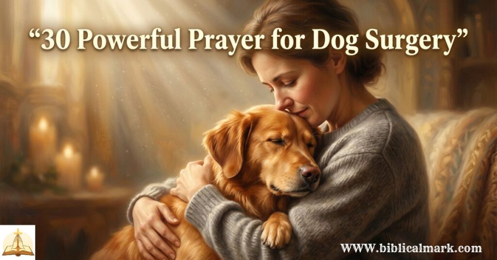 30 Powerful Prayer for Dog Surgery