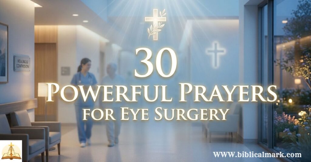 30 Powerful Prayer for Eye Surgery