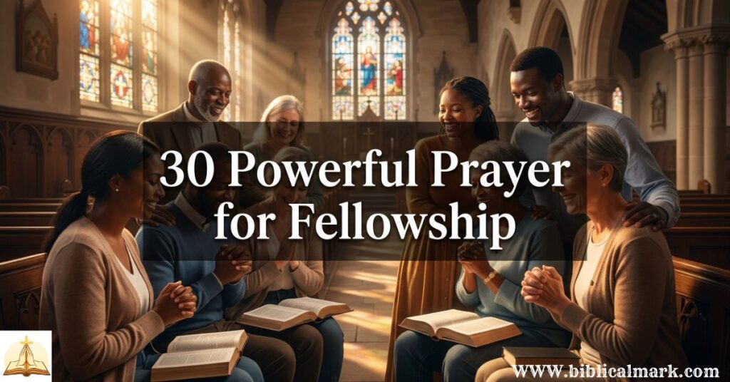 30 Powerful Prayer for Fellowship