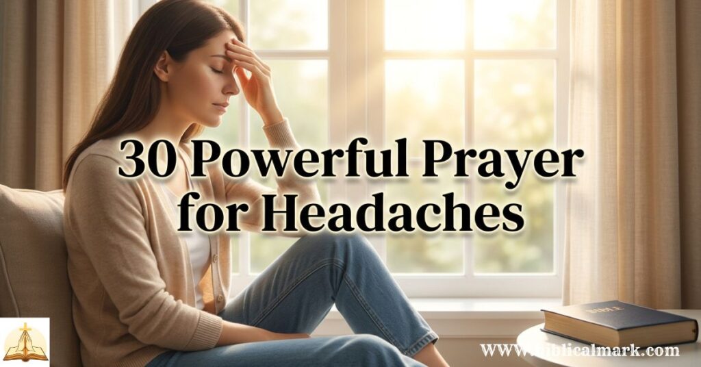 30 Powerful Prayer for Headaches