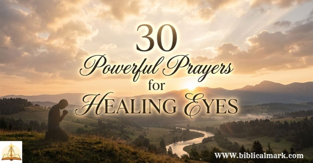 30 Powerful Prayer for Healing Eyes
