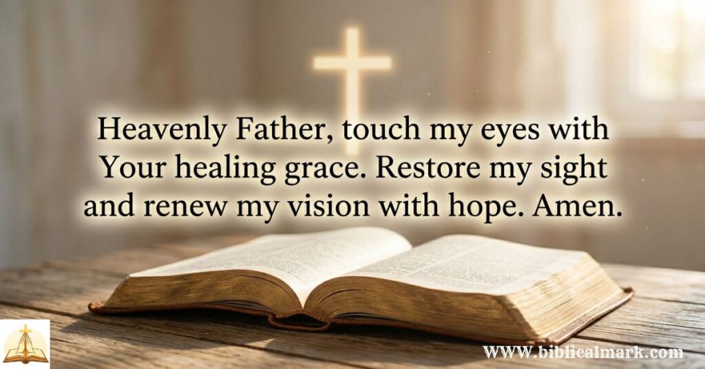 30 Powerful Prayer for Healing Eyes 2